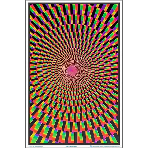 Minds Eye Blacklight Poster 23 x 35