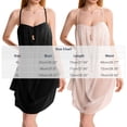 thumbnail image 3 of Womens Sexy Night Gowns Mesh Sheer Lingerie V Neck Sleep Dress Chemise Spaghetti Strap Nightwear with Built-in Bra, 3 of 7