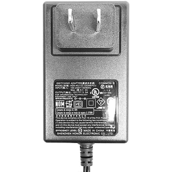 New AC Adapter Power Supply Switching Adapter for Seagate Backup Plus Hub external drive