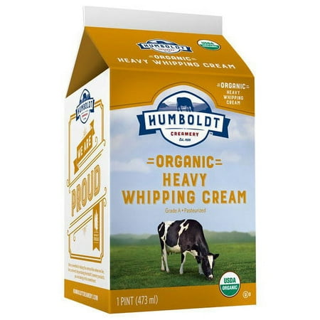 Humboldt Creamery Organic Heavy Whipping Cream, 1 Pint