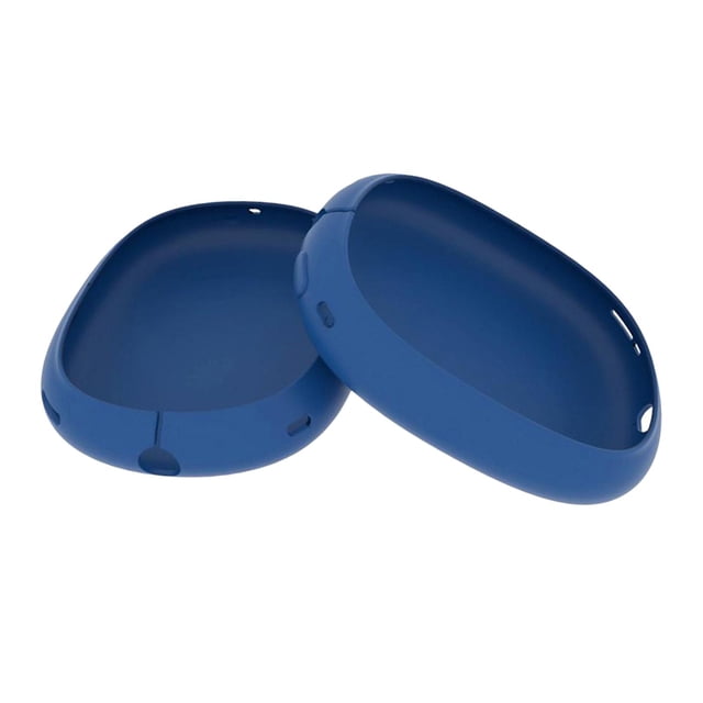 Almohadillas protectoras para auriculares Max Sunnimix funda de silicona azul