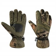 Hot Shot Men's Defender Camo Thinsulate Insulated Hunting Gloves, Mossy Oak Country, Large