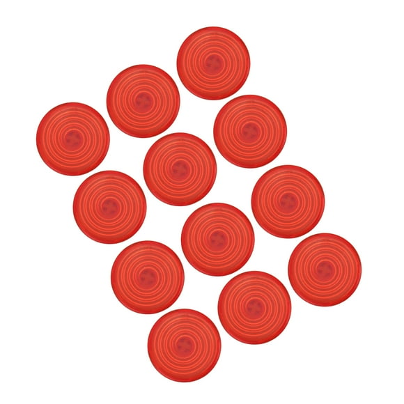 12pcs Arcade Button Cover, Compatible With Kailh Cherry TTC Akko Glorious Switches, Professional Design, Full Kit