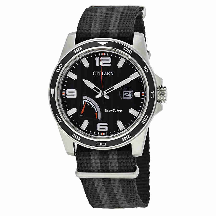 all black citizen watch men's