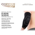 thumbnail image 2 of Funda de compresión Cobre Fit ICE Elbow S/M negra unisex, 2 of 4