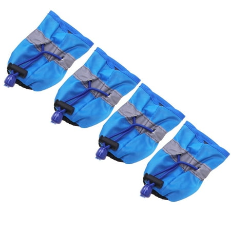 4 Pcs Boots Dog Shoes Cotton Pet Shoes Anti- Slip Shoes Anti-slip Shoes Dog Rain Snow Booties Socks