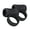 black, variant on 2lots Antislip Drumstick Grips Silicone Control Rings Drum Controller for Drum Practice Ergonomic
