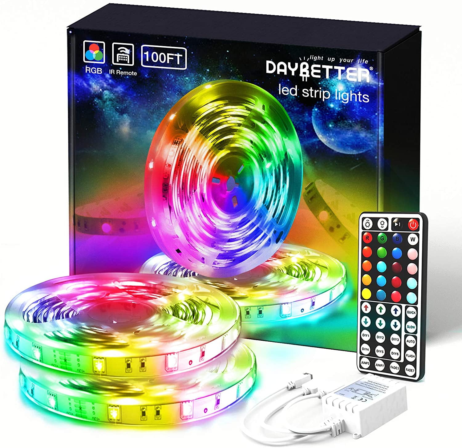 How To Connect Two Strands Of Daybetter Led Lights