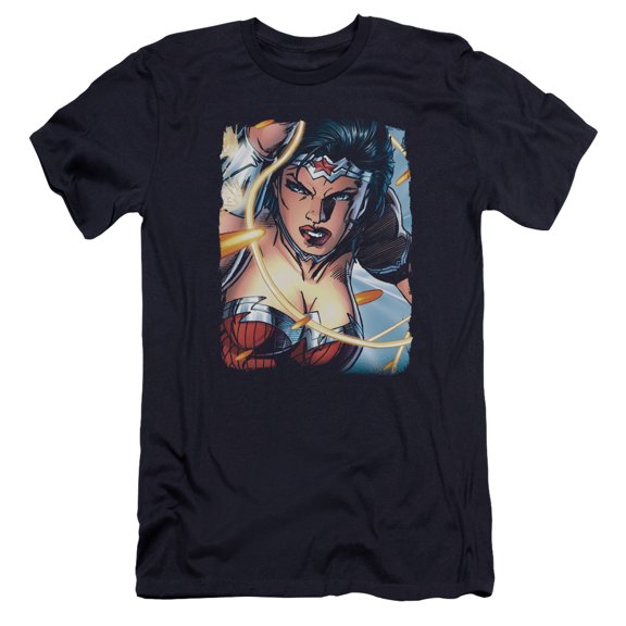 Jla - Scowl - Premium Slim Fit Short Sleeve Shirt - Medium
