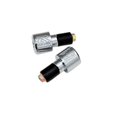 thumbnail image 1 of Outlaw Racing 13001R1 R1 Engraved Bar Ends, Silver, 1 of 1