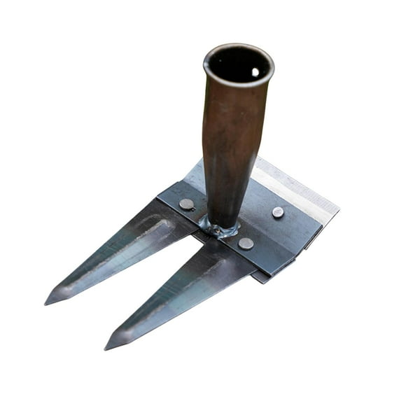 S SERENABLE Houe de Jardin Râteau de Désherbage Outil de Désherbage Robuste pour Jardinage Cour 2 Dents