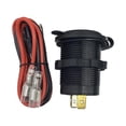 thumbnail image 2 of Car Lighter Socket 12V Female Power Outlet Socket Car Accessories with, 2 of 8
