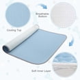 thumbnail image 5 of Summer Cooling Mat Washable Ice Silk Self Cool Pad For Dogs Cats Indoor Outdoor Crate Bed Car Seat 28X40 Inches, 5 of 6