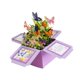 thumbnail image 5 of Tarjeta de Madre Día 3D Box de tarjeta de felicitación de flor Apreciación de la maestra para la madre Día de la madre Día de San Valentín Acción de violeta, 5 of 8