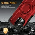 thumbnail image 6 of for Motorola Moto G 5G 2023 Armor Case with Kickstand, Luxury Military-Grade Drop Protection Heavy Duty Magnetic Phone Case, Compatible with MagSafe Accessories, for G 5G 2023, Red, 6 of 7
