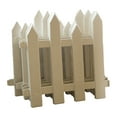 thumbnail image 2 of Clearance & more Savings White Plastic Picket Fence Christmas Trees Decorating For Xmas Tree Home Wedding Festive Party Increase The Strong At-mosphere of Christmas Holiday on Clearance!, 2 of 6