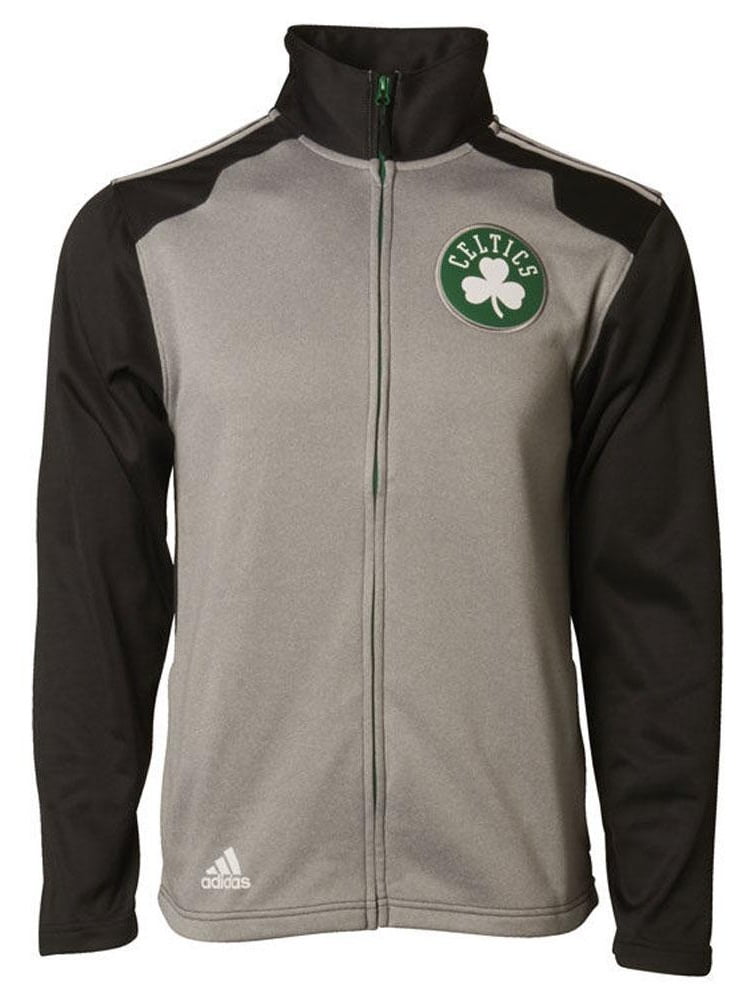 Boston Celtics Tip Off Adidas Mens Full-Zip Jacket by