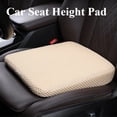 thumbnail image 2 of Car Seat Booster Cushion Honeycomb Memory Cotton Car Seat Cushion Car Simple Breathable 3D Mesh Thickened Sedentary Seat Cushion, Black 6CM, Four Seasons, 2 of 7
