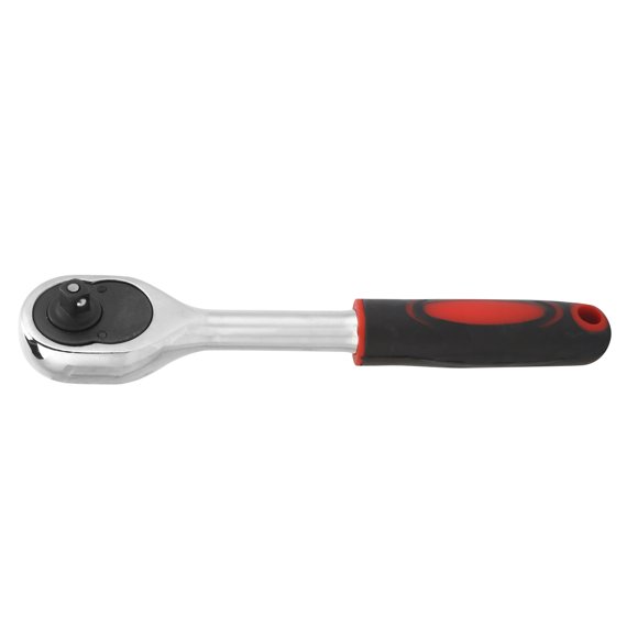 Wrench, After Heat Treatment 1/4in Ratchet Wrench Two-way Adjustable Black For Home For Maintenance Worker For Factory For Workshop