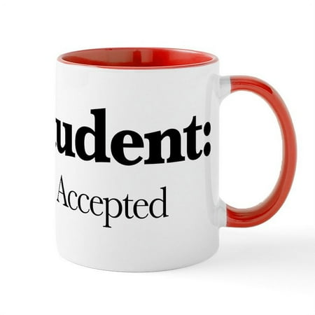 

CafePress - Law Student Donations Accepted - 11 oz Ceramic Mug - Novelty Coffee Tea Cup