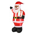 thumbnail image 4 of UBesGoo 7Ft Inflatable Garden Santa Claus Decor with 5 String Lights for Party,New Year, 4 of 7