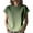 Blackish Green, variant on Women's Gradient Color Transition Knit Short Sleeve Top, Soft Stretchy Crew Neck Pullover Sweater with Breathable Comfort for Casual Daily Wear, Spring Summer Fashion and Versatile Layering Beige L
