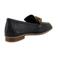 thumbnail image 5 of Clarks Sarafyna Iris Women's Loafers & Slip-Ons Black Leather Size 8 W, 5 of 8