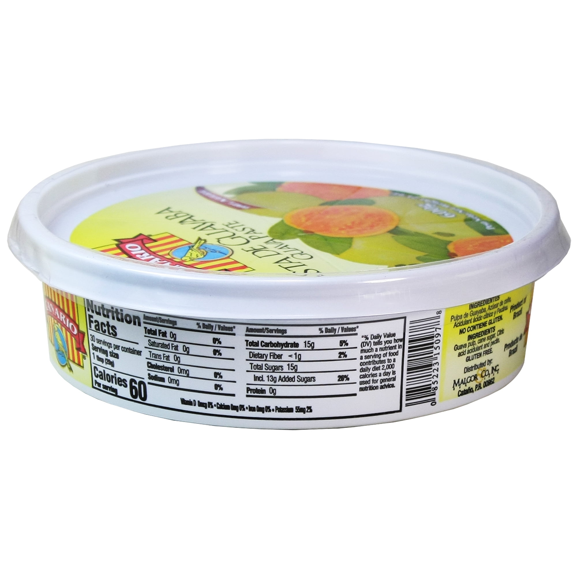 Canario Guava Paste 100% Natural, 21 oz Plastic Can