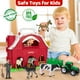 thumbnail image 4 of Juguetes de animales de granja Toidgy Big Red Barn con figuras y tractor, 4 of 7
