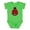 Apple Green, variant on Lady Bug Girls Baby Bodysuit