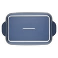 thumbnail image 3 of Ayesha Curry Rectangular Ceramic Baking Dish, 9-Inch x 13-Inch, Anchor Blue, 3 of 7