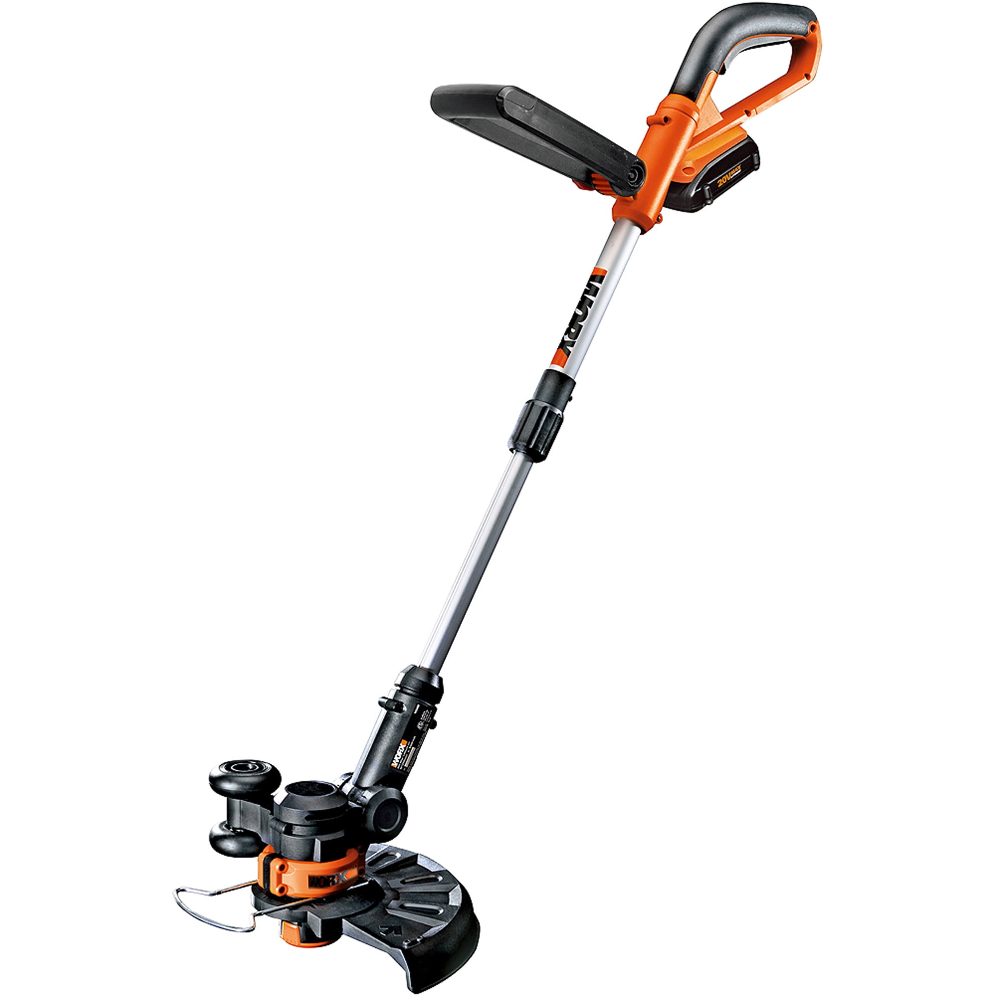 WORX 10" 20V Li-Ion Cordless Grass Trimmer Edger with Manual Handle by Worx/Rockwell