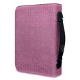 thumbnail image 3 of HELLHERO Crocodile Texture PU Leather Waterproof Bible Cover, Portable Protective Carrying Case Organizer for Church Prayer and Daily Study, 3 of 12