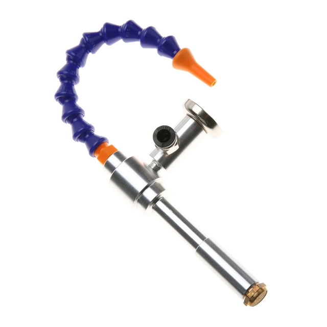 Marcina de flujo de aire de enfriamiento seco con pistola de aire frío vortex de 130 mm con tubo para enfriamiento industrial