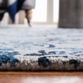 thumbnail image 4 of Safavieh Dip Dye Dedan Damask Wool Area Rug, Gray/Charcoal, 7' x 7' Square, 4 of 10