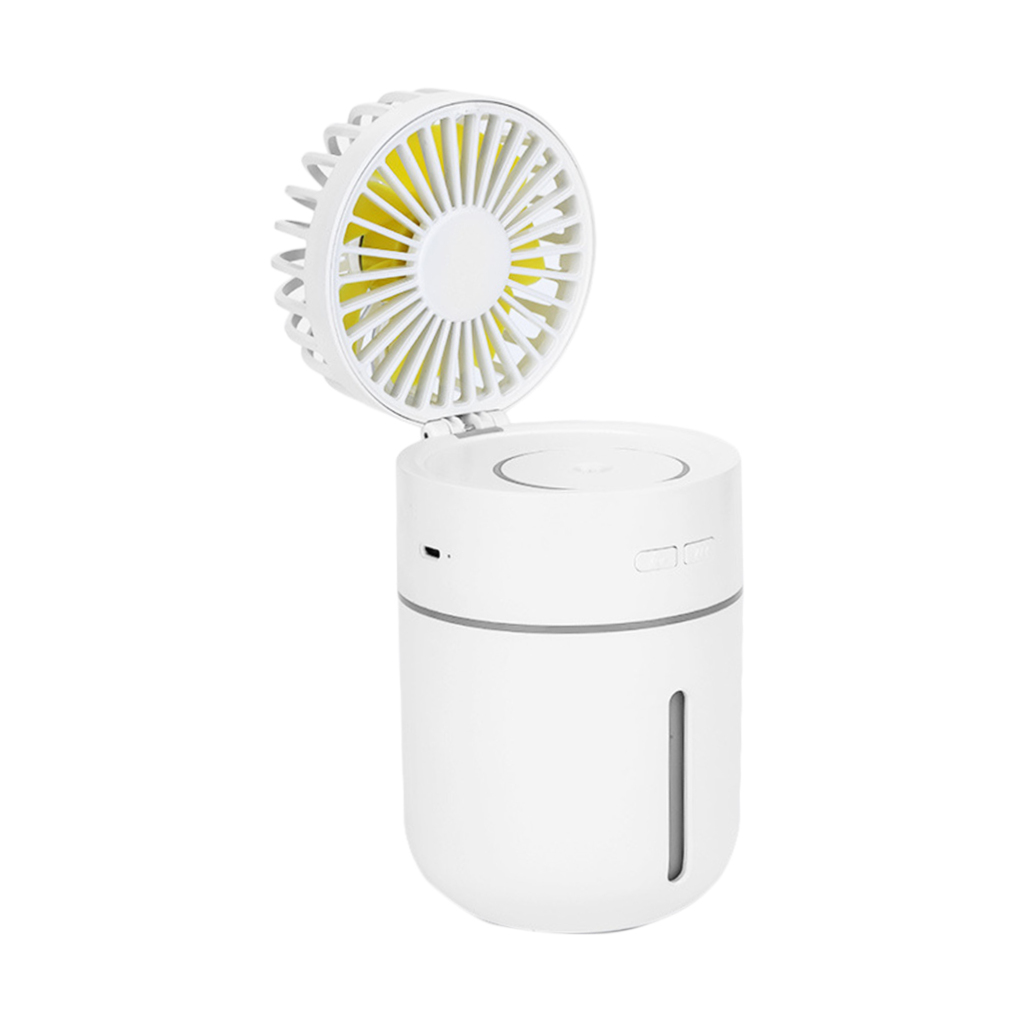 WEUVEB Portable Mini Travel Fan, Quiet Personal Fan for Home, Office, Car Use - Compact, Low Noise, 1 Set