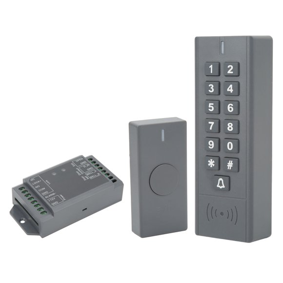 Door Access Control System Kit, Lighted Keyboard Keypad Access Control System Safe  for Home