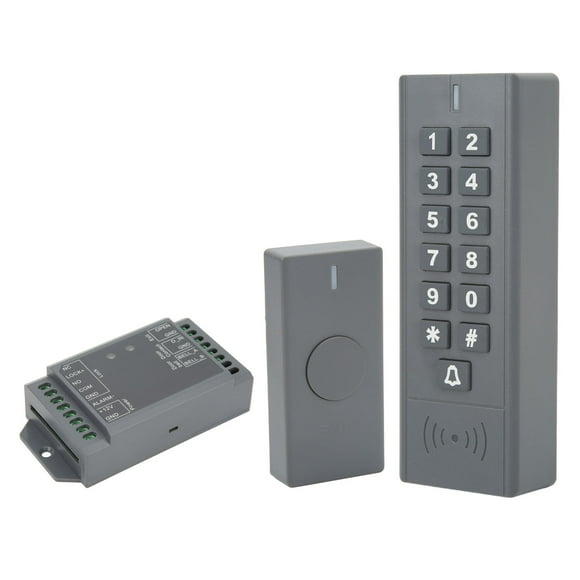 Door Access Control System Kit, Lighted Keyboard Keypad Access Control System Safe for Home