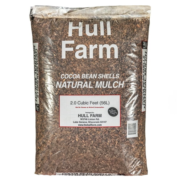 Hull Farm 50150 Cocoa Bean Shell Mulch, 2 Cubic Feet