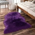 thumbnail image 4 of POINTERTECK Solid Color Plush Rug Office Home Fluffy Area Rug Bedroom Soft Furry Durable Rug, 4 of 6