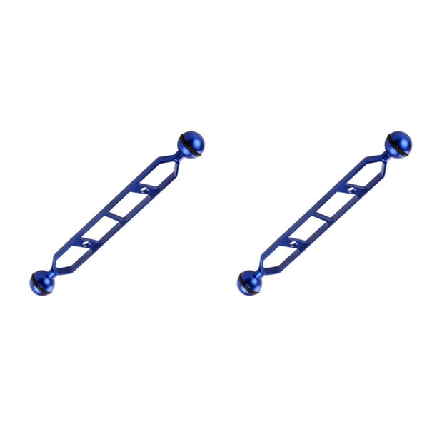 Inteprter Brazo de flotabilidad de flotador de cabeza de bola doble de fibra de carbono de buceo para para /EKEN Sports SLR Camera Type3 NO3