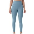 thumbnail image 4 of REALiKUN High Waist Buttery Soft Lightweight Capri Leggings High Rise Workout Yoga Pants, 4 of 5