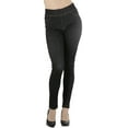 thumbnail image 2 of ToBeInStyle Women's Jean Leggings, 2 of 5