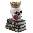 thumbnail image 1 of National Tree PG11-17471-1 9 in. Skull Sitting on Books, Black, 1 of 1