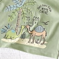 thumbnail image 4 of KPOPLK Infant Boys Tank Tops Kids Cotton Sleeveless T-Shirts Crewneck Graphic Print Beach Tee Top for 6 9 12Months 2T 3T 4T 5T Size 18-24 Months,Green, 4 of 5