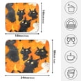 thumbnail image 4 of Cool Cat Pattern Drying Dish Mat Quick Drying Absorbent Soft Durable for Kitchen 18" x 24", 4 of 10