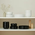 thumbnail image 3 of Kook Dinnerware Set, 12 Piece Service for 4, Ceramic White, Cambridge Classics, 3 of 3