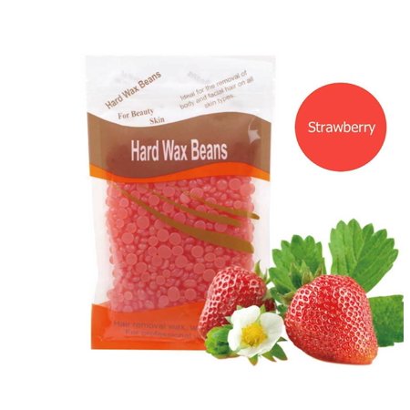 All Waxing Types Premium Hard Wax Beads Bean Depilatory Waxing Necessities Hair Removal Warmer Heater Strawberry
