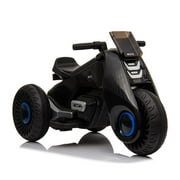 Zimtown 6V Battery-Power 3 Wheels Motorcycle Ride On Car Toy,Black