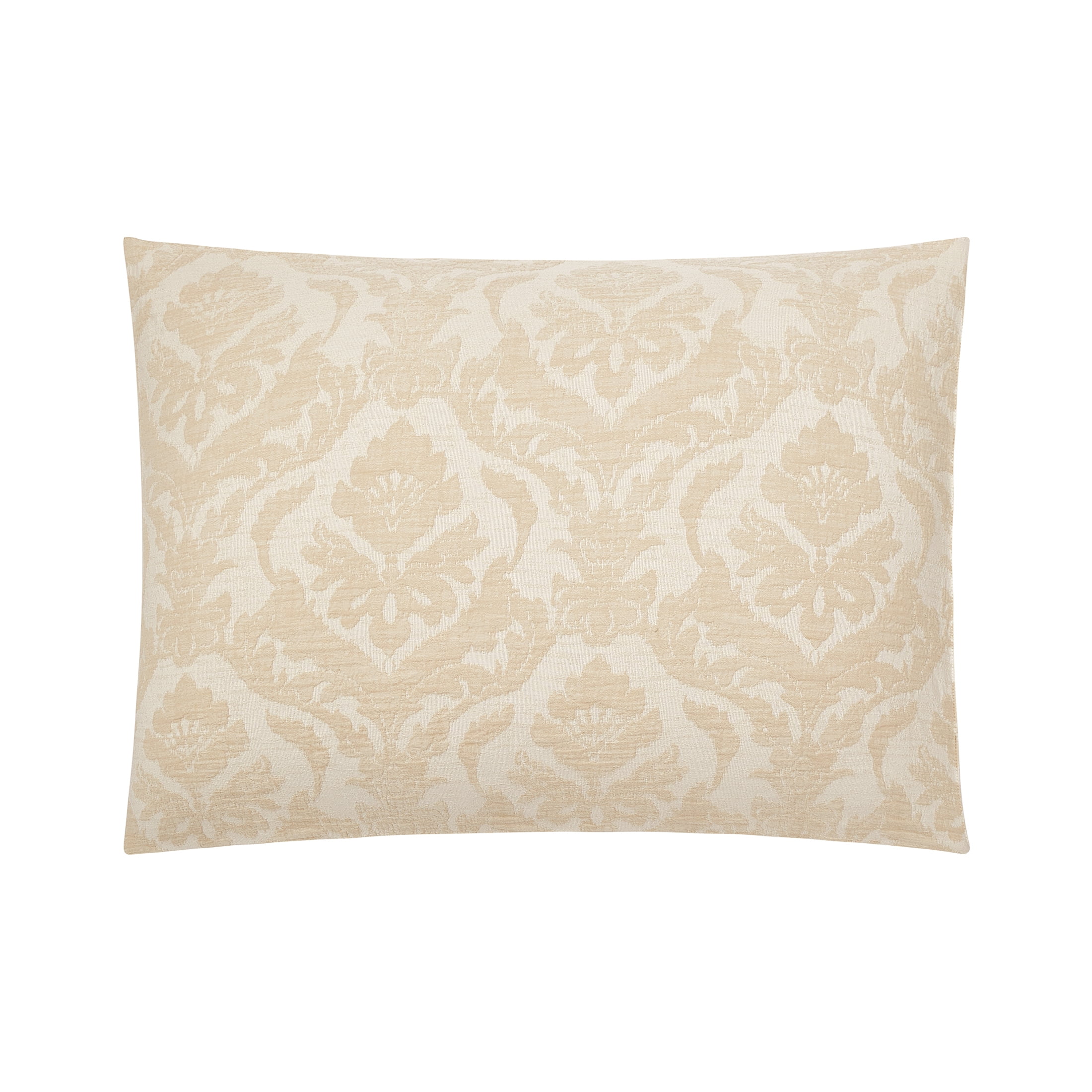 Better Homes & Gardens Woven Damask 3-Piece Comforter Set, Beige, Full Queen, All Ages